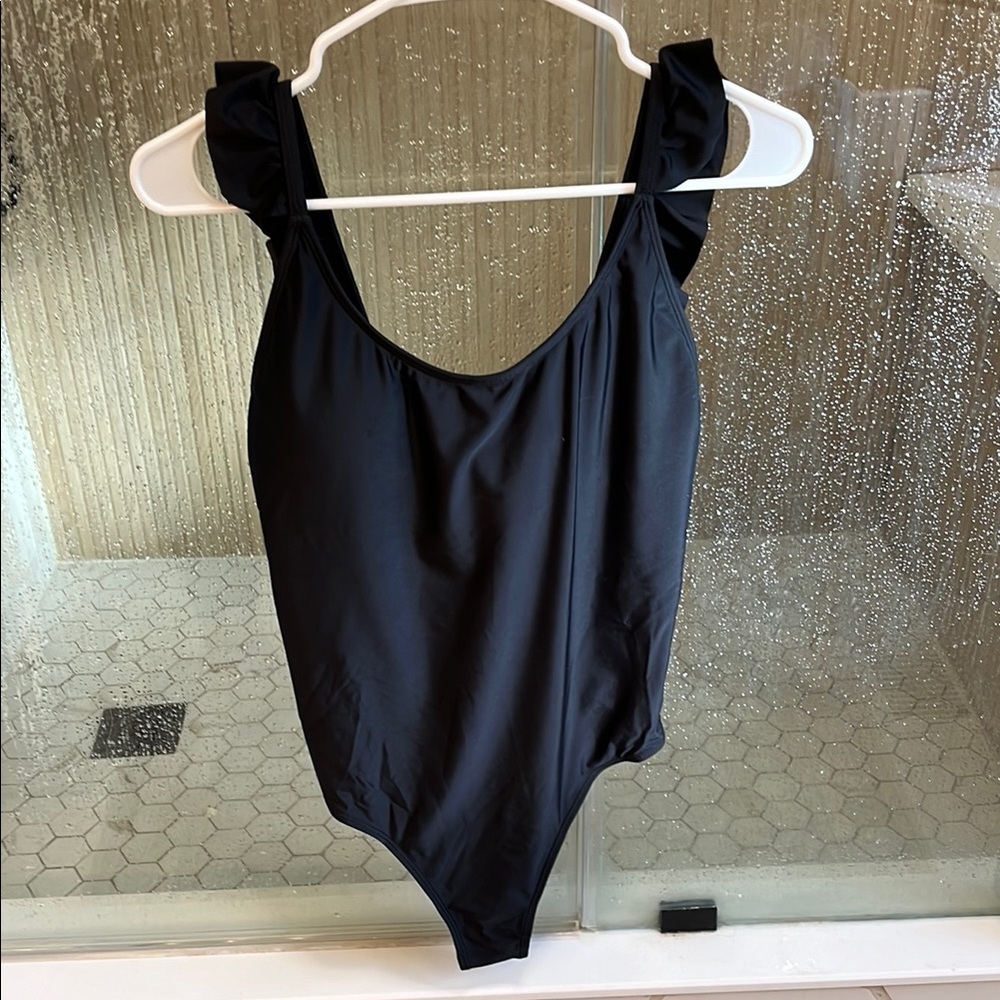 Black One Piece Swimsuit